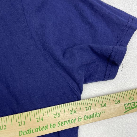 Polo Ralph Lauren Mens Military Retro Graphic TShirt Size XXL Blue Short Sleeve - Picture 4 of 9